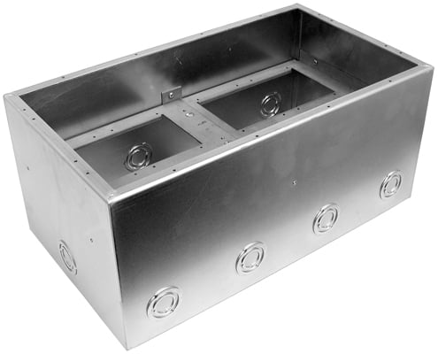Carpeted Bezel with Lid for Super Double Wide Back Box