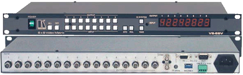 Switcher, 8x8 Composite Video