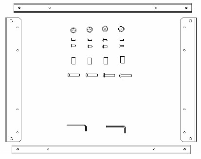 P Series Custom Flat Panel Mount Interface Bracket