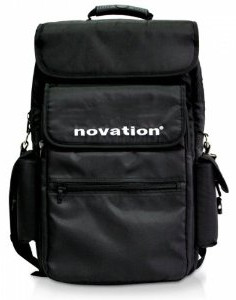 Soft Carry Bag for Novation 61 Key Controllers and 15" Laptops, Black
