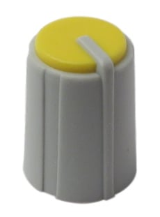 Yellow Rotary Knob