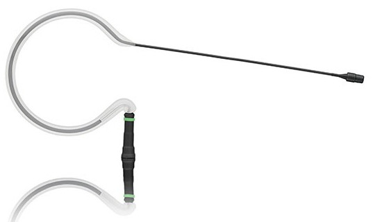 E6i Duramax Single-Ear Headworn Cardioid Microphone with TA4F Connector for Shure Wireless, Black