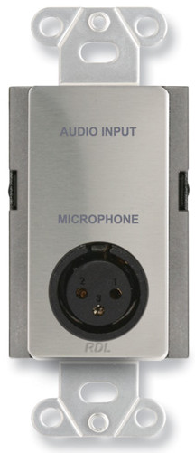 Microphone XLR to Terminal Block Input Assembly