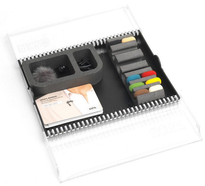 Accessory Kit for Miniature Microphone for ENG/EFP Applications
