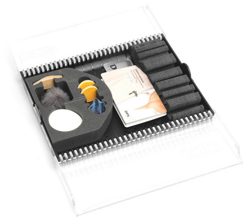 Accessory Kit for Miniature Microphone in Film Applications