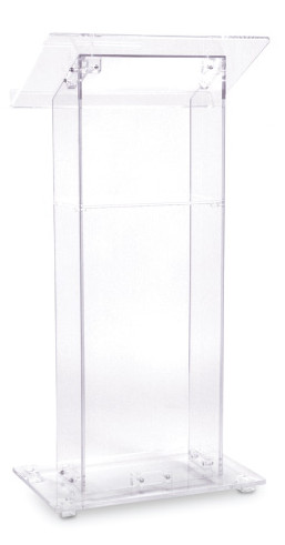 Clear Acrylic Podium