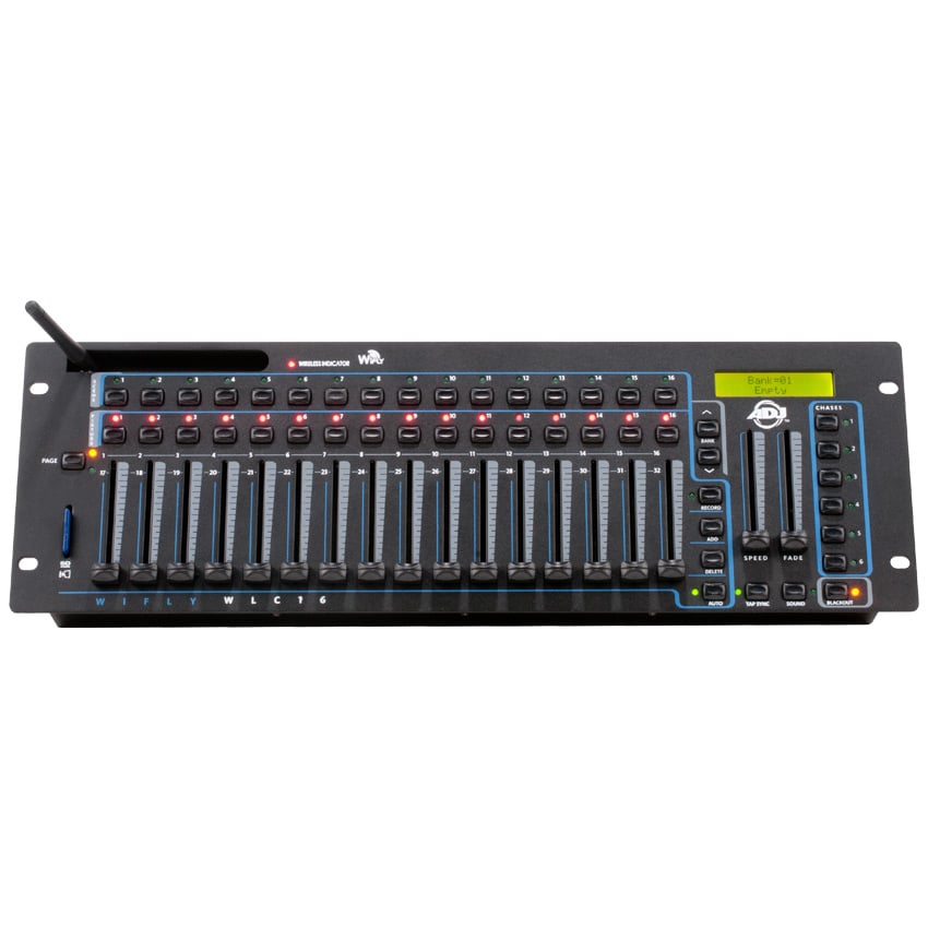 16 Channel Rackmount DMX Controller with WiFLY