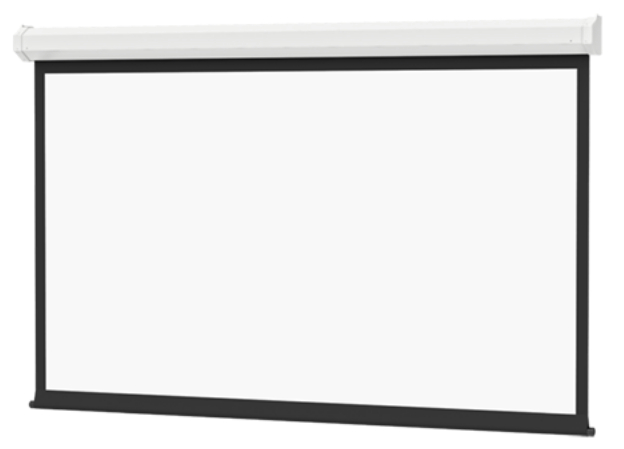 60" x 80" 4:3 Video Format Cosmopolitan Electrol with HC Matte White Surface and Low Voltage Control
