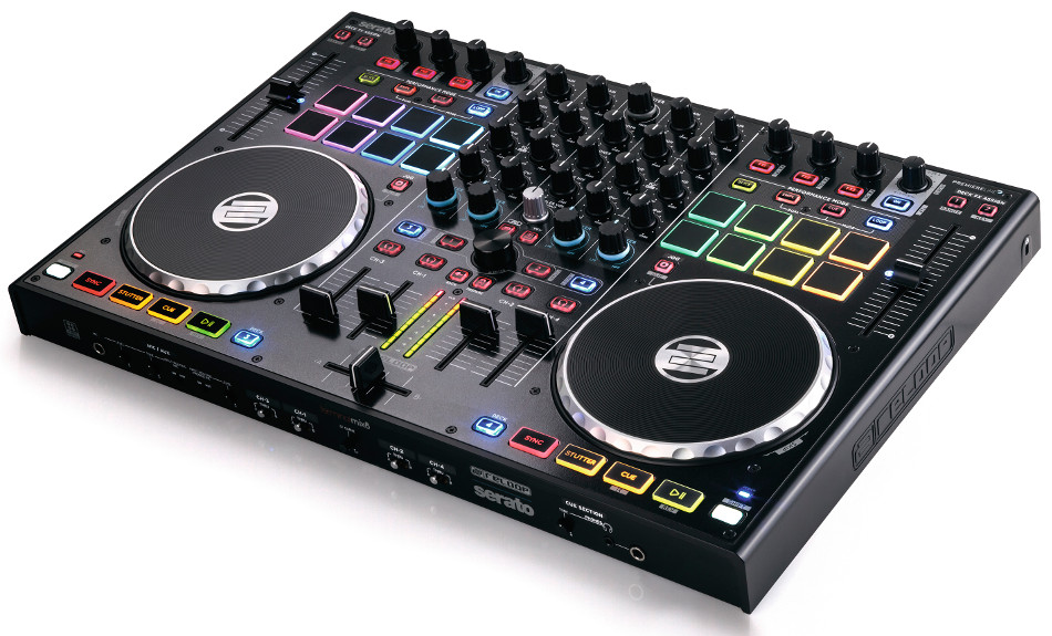 4-Deck USB Serato DJ Controller with Serato DJ