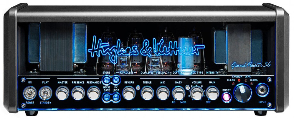 36W 4 Channel Tube Guitar Amplifier Head