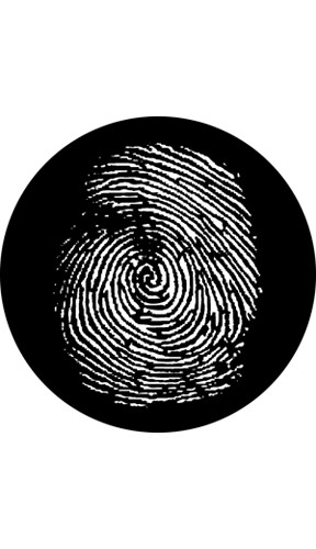 "Fingerprint"-Pattern Gobo