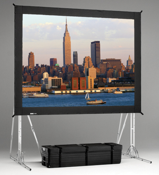 11' x 19' High Contrast Da-Tex Fast-Fold Truss Frame Screen