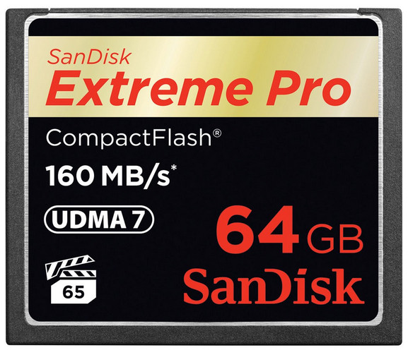 64 GB Extreme PRO CompactFlash Card