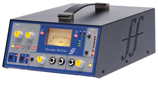 Single-Channel Microphone Preamplifier with Independent D.I.