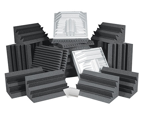 Complete Room Acoustic Treatment Kit in Charcoal Gray