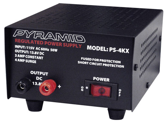 Regulated Power Supply - 3A Constant, 4A Surge