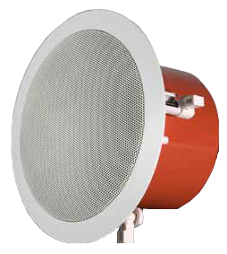 6" Ceiling Speaker with Fire Dome and 8 Ohm/100V Taps