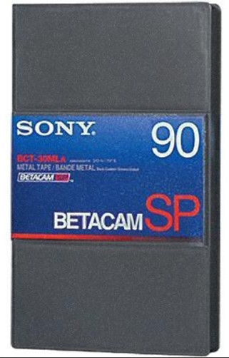 Large Cassette 90 Min Betacam SP