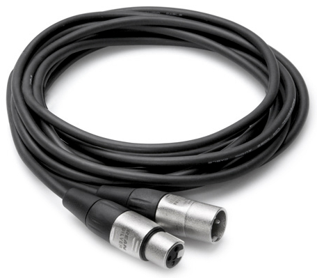 50ft REAN Balanced XLR-M to XLR-F Cable