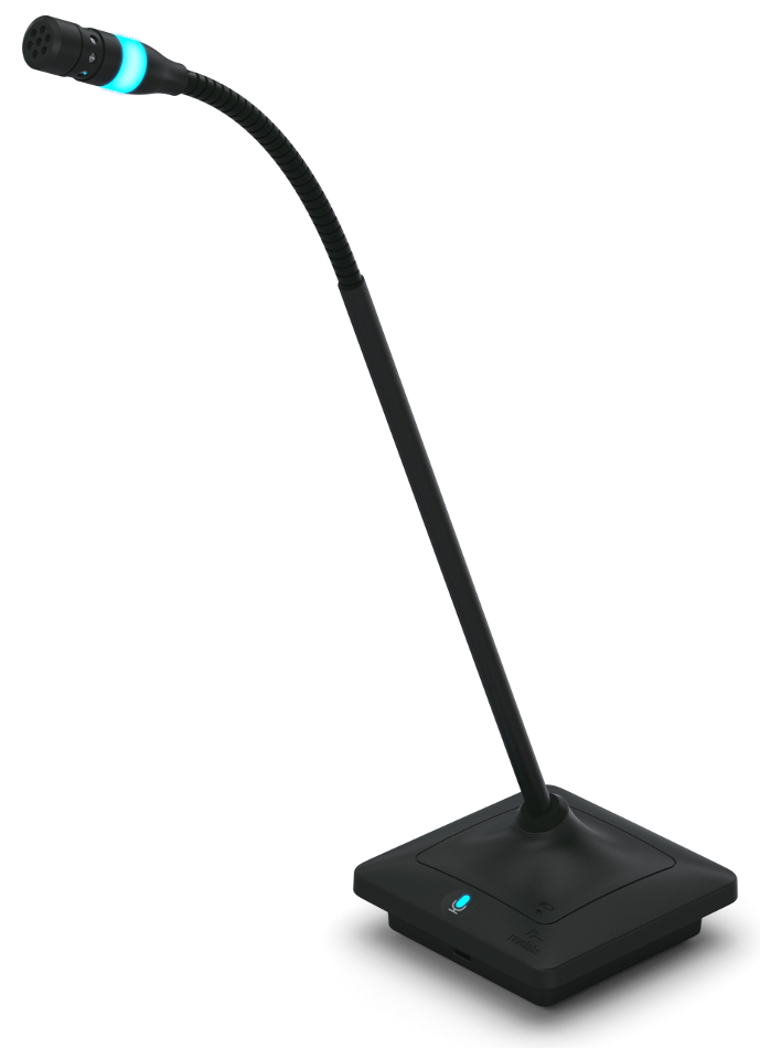 Wireless Tabletop 12" Gooseneck Microphone for use with Executive Elite Conference Systems