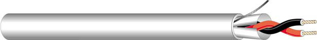 50' Segment of 2-Conductor 18AWG Stranded Wire