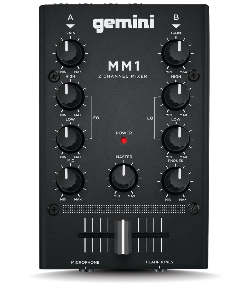 2-Channel Compact DJ Mixer