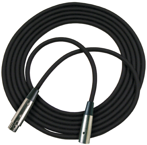 25 ft XLR Microphone Cable in Red