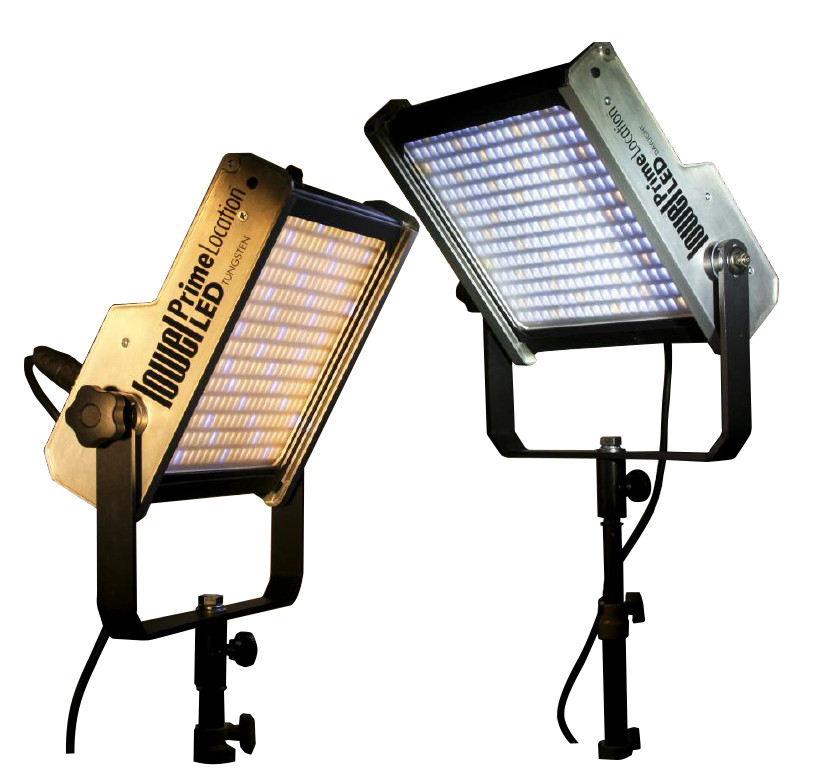 BiColor 5800-6000 Lumens LED Light Fixture with V-Lock Battery Plate