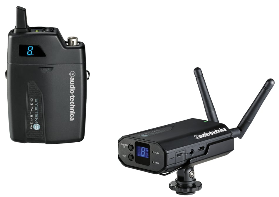System 10 Portable Camera-Mount Digital Wireless Bodypack System without Microphone