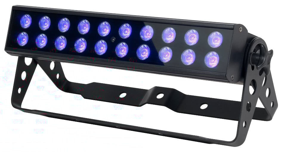 Ultraviolet LED Blacklight Strip Fixture