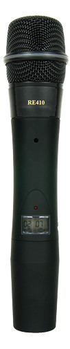 HTU2 Wireless Handheld Microphone Transmitter with N/D267a Dynamic Element- G-Band