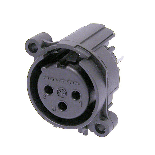 3 Pin XLR-F A-Series Connector