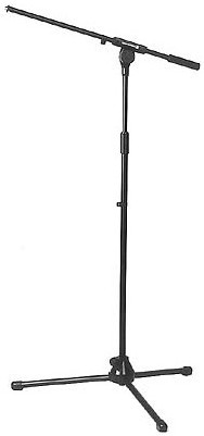 35"-65" Microphone Stand with 33" Fixed Boom Arm and 5/8" Thread