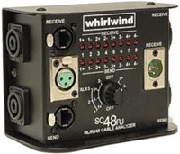 Cable Polarity Checker, NL4/ NL8 / RJ45 / XLR