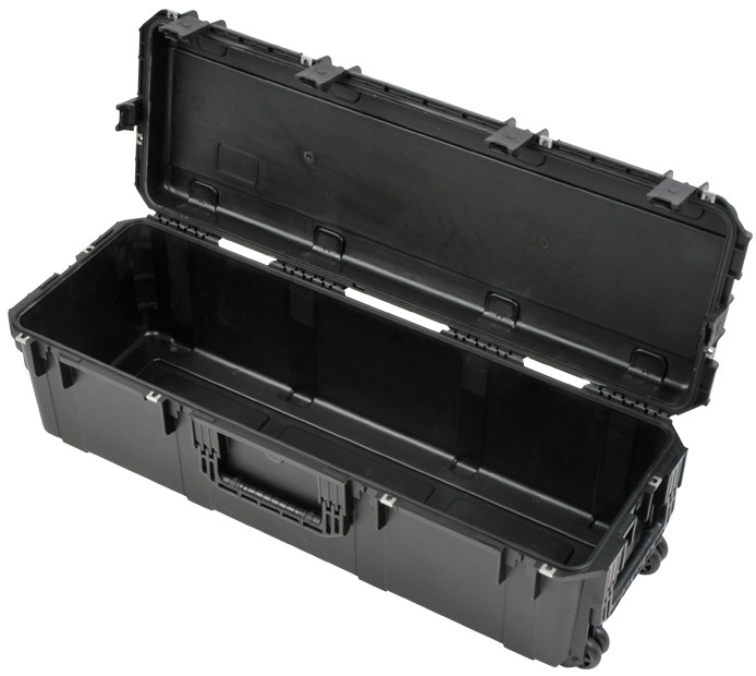iSeries Large Empty Drum Hardware Case with Handle, Wheels, and Lock