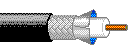 Coax video Cable, 75-ohms 1000ft