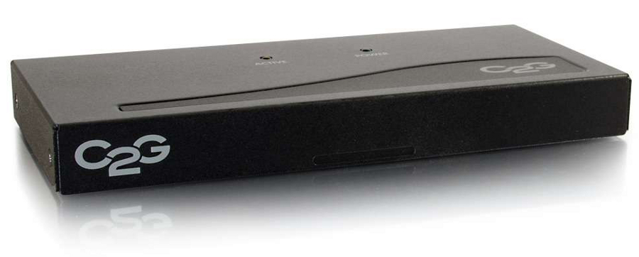 2-Port UXGA Monitor Splitter - Extender with Female Input