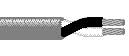 Raw Unshielded Cable, 2-Conductor, 16 GA, 1,000 Ft