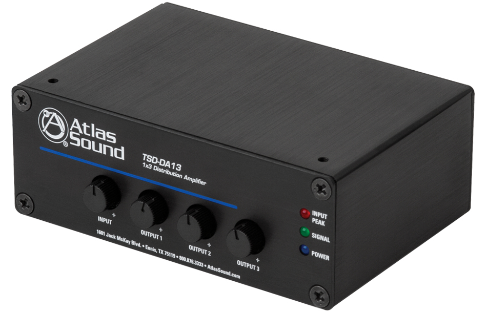 1x3 Audio Distribution Amplifier