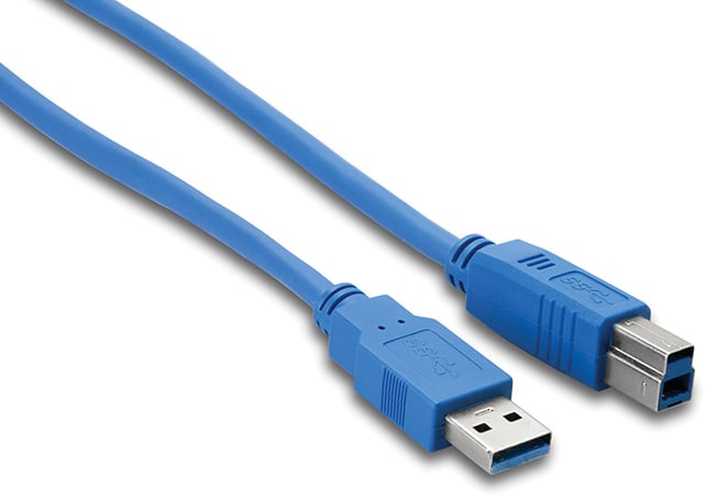 3 ft Type A to Type B SuperSpeed USB 3.0 Cable