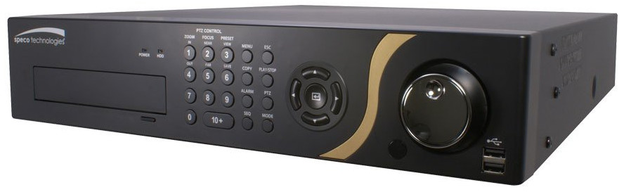 32-Channel Digital Deterrent Hybrid Video Recorder HD Full D1 with 2TB Storage