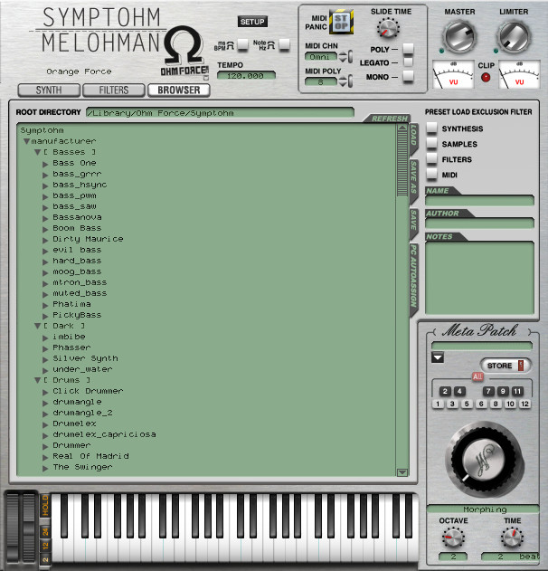 Sample Player/Granular Synthesizer Virtual Instrument Software Plugin