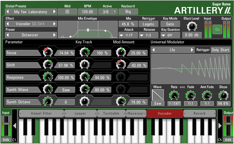 Effect Triggering Software Instrument Plugin