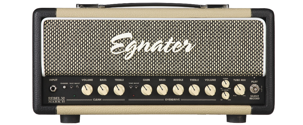 30W 2-Channel Tube Guitar Amplifier Head