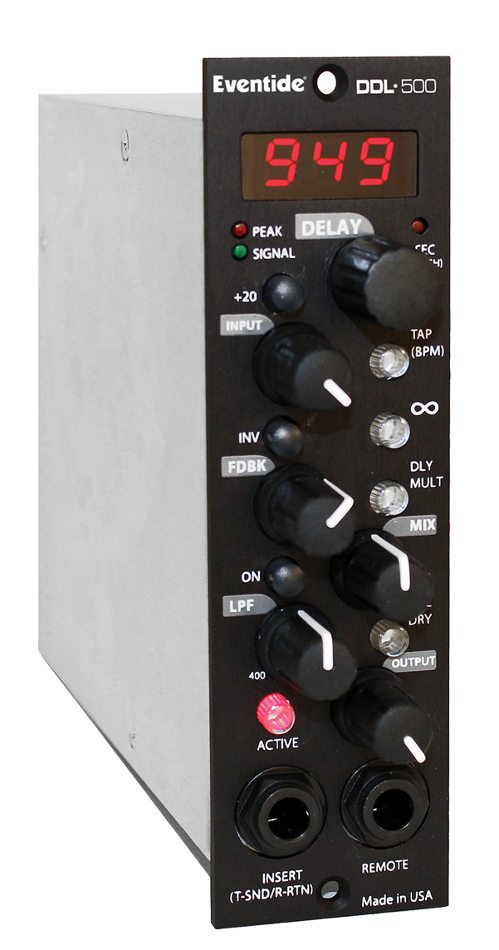 500 Series Digital Delay with Analog Circuitry