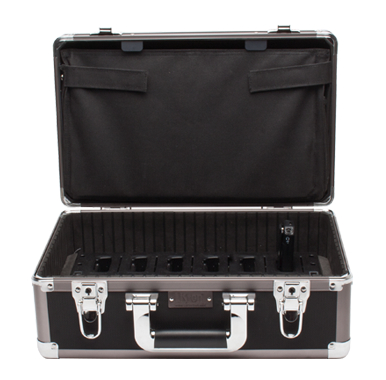 Intelligent 12-Unit Charging/Carrying Case for iDSP Receivers