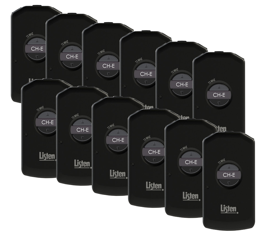 Pack of (12) LR-4200-072 Intelligent DSP RF Recievers for Single-Channel Applications