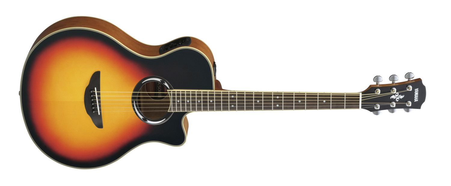 Vintage Burst Acoustic/Electric Guitar with System 66 Electronics