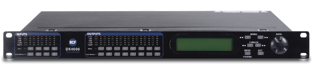 4 Input, 8 Output Digital Loudspeaker Management System