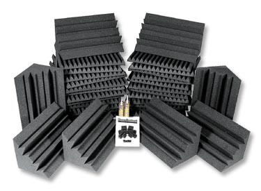 24-Piece Roominator Acoustic Treatment Kit in Purple
